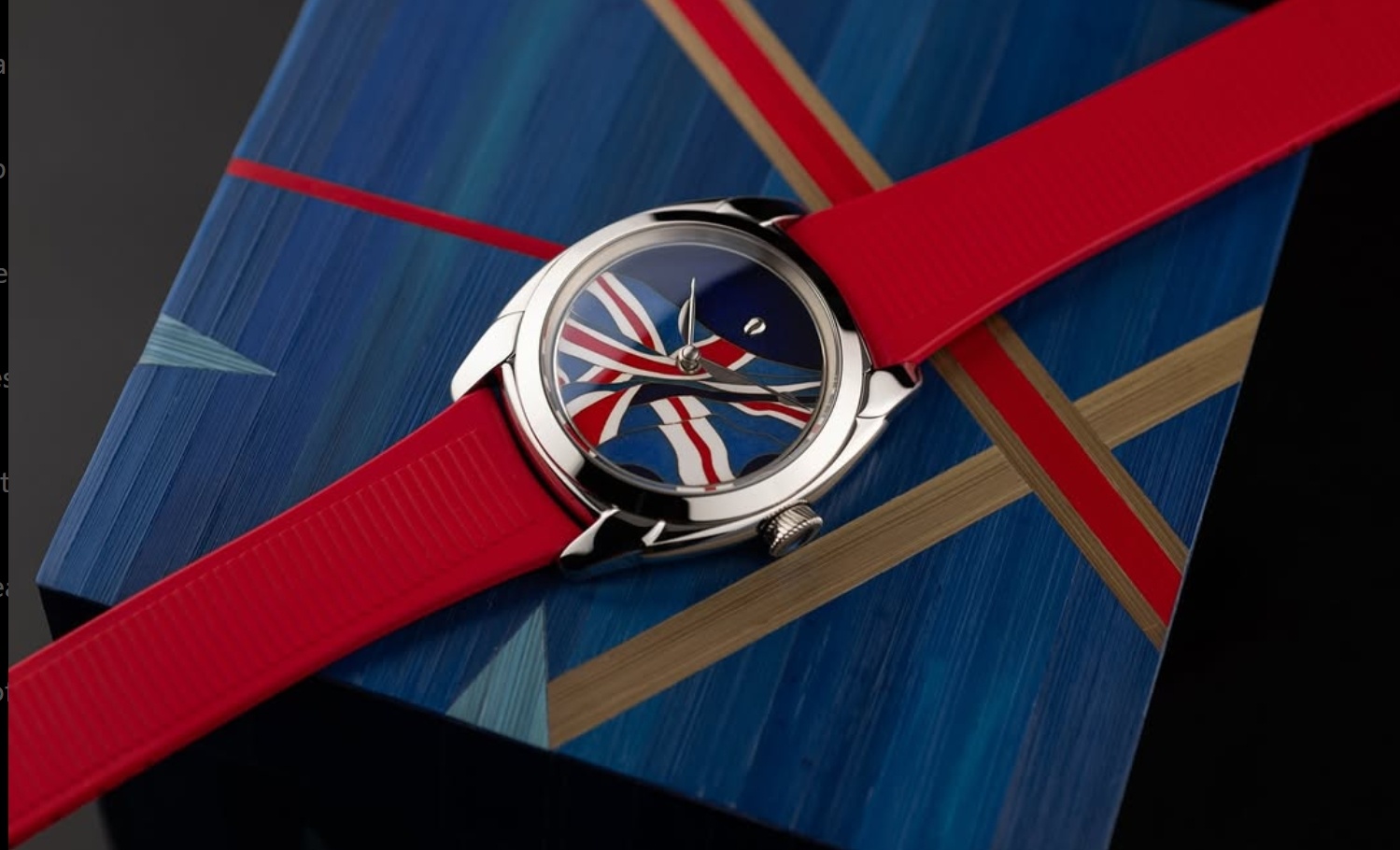Isotope Cloisonne Dial Design by Sophie Scott-Lewis