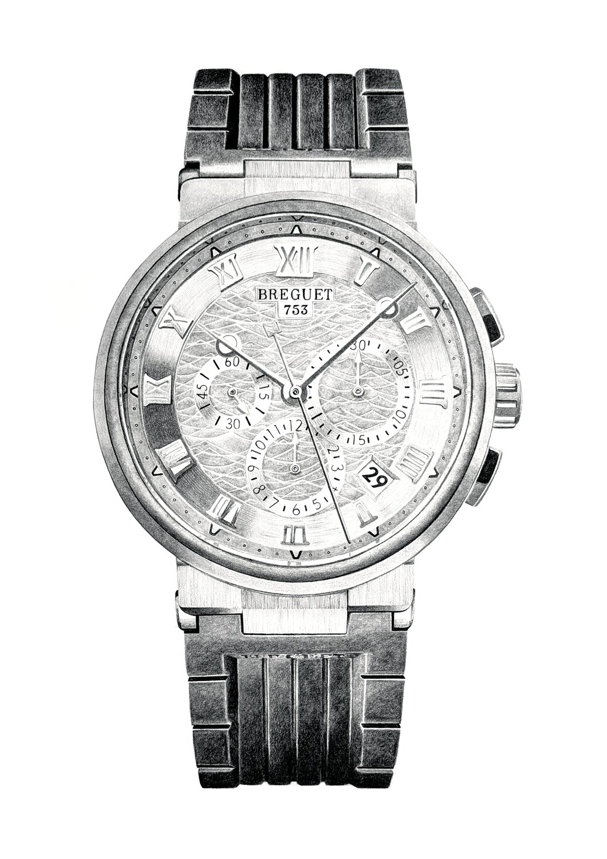 Sophie_Scott-Lewis_Watch_Artist_Breguet_Marine_Chronograph Sophie_Scott-Lewis_Watch_Artist_Breguet_Marine_Chronograph